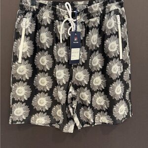 Fila Black and White Men's Shorts
